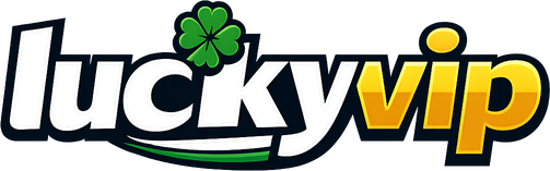 Logo luckyvip platform hiburan online Indonesia